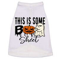 This Is Some Boo Sheet Halloween Costume Funny Angry Ghost Doggie Tank