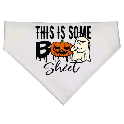 This Is Some Boo Sheet Halloween Costume Funny Angry Ghost USA-Made Doggie Bandana