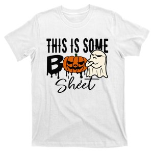 This Is Some Boo Sheet Halloween Costume Funny Angry Ghost T-Shirt