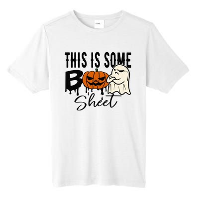 This Is Some Boo Sheet Halloween Costume Funny Angry Ghost Tall Fusion ChromaSoft Performance T-Shirt