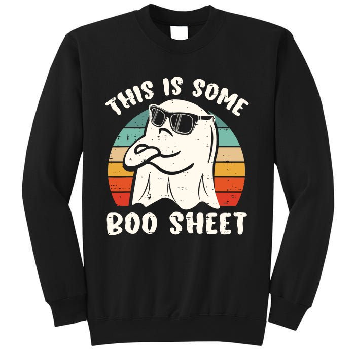 This Is Some Boo Sheet Halloween Ghost Funny Gift Men Women Sweatshirt