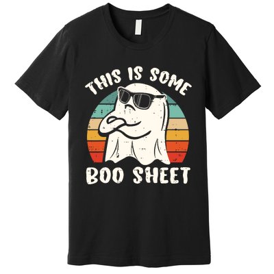 This Is Some Boo Sheet Halloween Ghost Funny Gift Men Women Premium T-Shirt