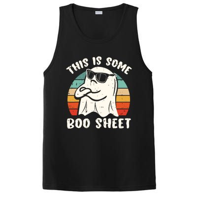 This Is Some Boo Sheet Halloween Ghost Funny Gift Men Women PosiCharge Competitor Tank