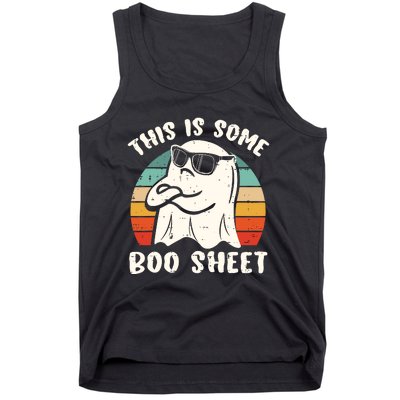 This Is Some Boo Sheet Halloween Ghost Funny Gift Men Women Tank Top