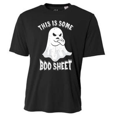 This Is Some Boo Sheet Halloween Ghost Funny Men Women Cooling Performance Crew T-Shirt