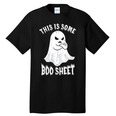 This Is Some Boo Sheet Halloween Ghost Funny Men Women Tall T-Shirt