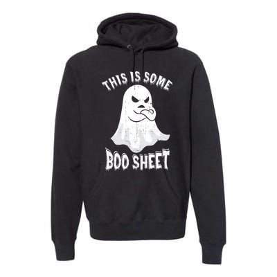 This Is Some Boo Sheet Halloween Ghost Funny Men Women Premium Hoodie