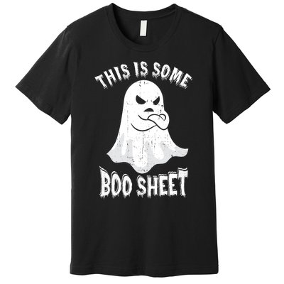 This Is Some Boo Sheet Halloween Ghost Funny Men Women Premium T-Shirt