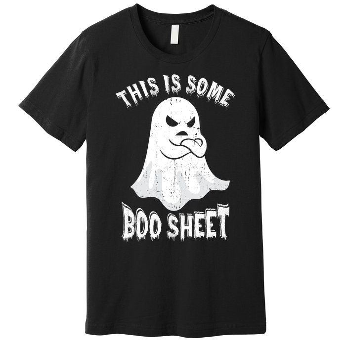 This Is Some Boo Sheet Halloween Ghost Funny Men Women Premium T-Shirt