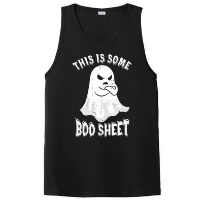 This Is Some Boo Sheet Halloween Ghost Funny Men Women PosiCharge Competitor Tank