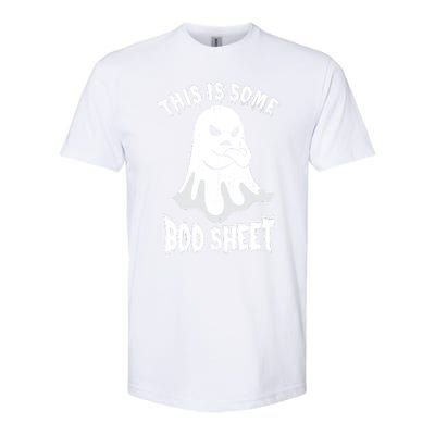 This Is Some Boo Sheet Halloween Ghost Funny Men Women Softstyle CVC T-Shirt