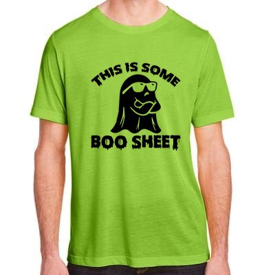 Funny Halloween Boo Ghost Costume This is Some Boo Sheet Adult ChromaSoft Performance T-Shirt