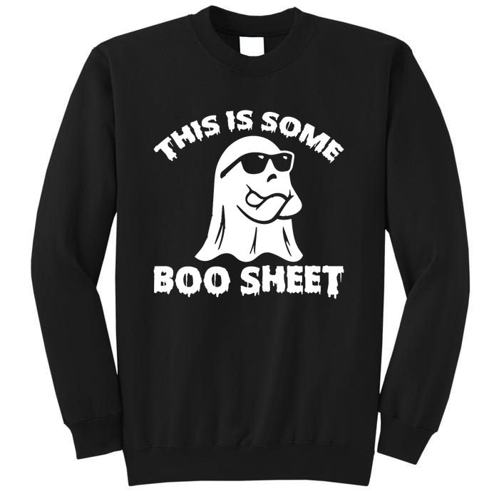 Funny Halloween Boo Ghost Costume This is Some Boo Sheet Sweatshirt