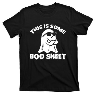 Funny Halloween Boo Ghost Costume This is Some Boo Sheet T-Shirt