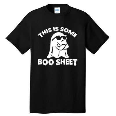 Funny Halloween Boo Ghost Costume This is Some Boo Sheet Tall T-Shirt