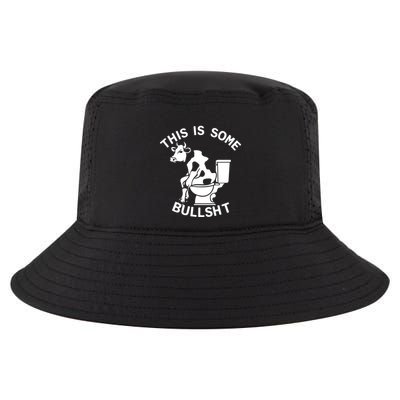 This Is Some Bullshit Sarcastic Bull Funny Cool Comfort Performance Bucket Hat