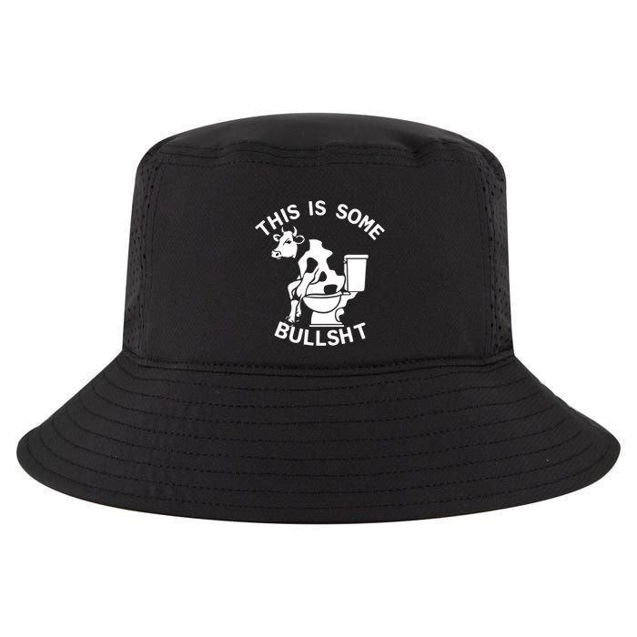 This Is Some Bullshit Sarcastic Bull Funny Cool Comfort Performance Bucket Hat