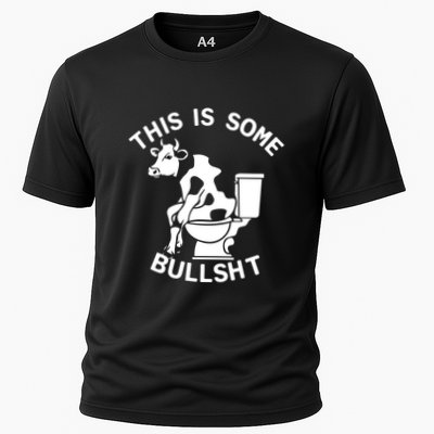 This Is Some Bullshit Sarcastic Bull Funny Performance Shirt
