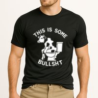 This Is Some Bullshit Sarcastic Bull Funny Cooling Performance Crew T-Shirt