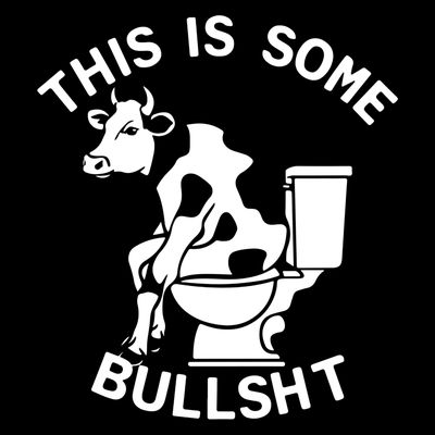 This Is Some Bullshit Sarcastic Bull Funny T-Shirt