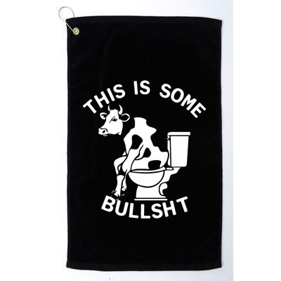 This Is Some Bullshit Sarcastic Bull Funny Golf Towel