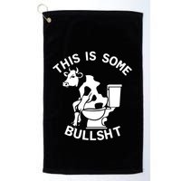 This Is Some Bullshit Sarcastic Bull Funny Golf Towel