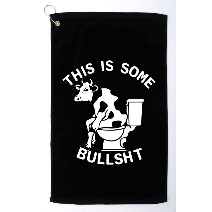This Is Some Bullshit Sarcastic Bull Funny Golf Towel