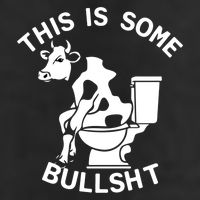This Is Some Bullshit Sarcastic Bull Funny Golf Towel