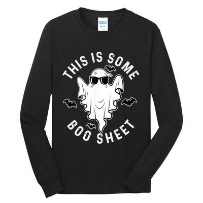 This Is Some Boo Sheet Halloween Costume Tall Long Sleeve T-Shirt