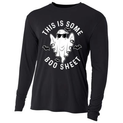 This Is Some Boo Sheet Halloween Costume Cooling Performance Long Sleeve Crew