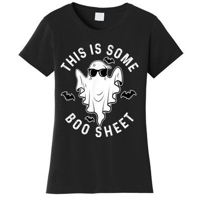 This Is Some Boo Sheet Halloween Costume Women's T-Shirt