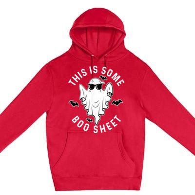 This Is Some Boo Sheet Halloween Costume Premium Pullover Hoodie