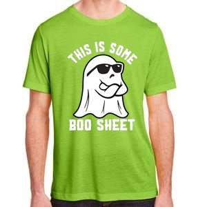 This Is Some Boo Sheet Funny Halloween Ghost Adult ChromaSoft Performance T-Shirt