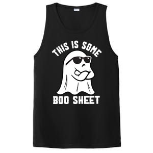 This Is Some Boo Sheet Funny Halloween Ghost PosiCharge Competitor Tank