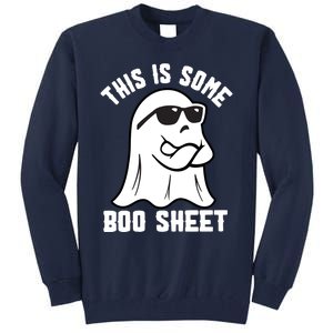 This Is Some Boo Sheet Funny Halloween Ghost Tall Sweatshirt