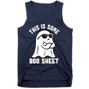 This Is Some Boo Sheet Funny Halloween Ghost Tank Top