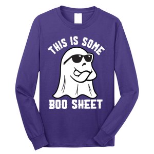 This Is Some Boo Sheet Funny Halloween Ghost Long Sleeve Shirt