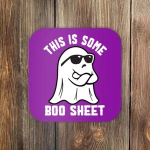 This Is Some Boo Sheet Funny Halloween Ghost Coaster