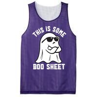 This Is Some Boo Sheet Funny Halloween Ghost Mesh Reversible Basketball Jersey Tank