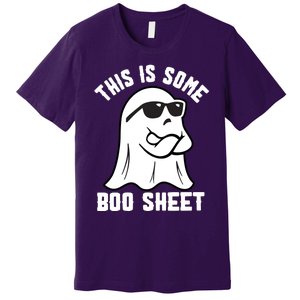 This Is Some Boo Sheet Funny Halloween Ghost Premium T-Shirt