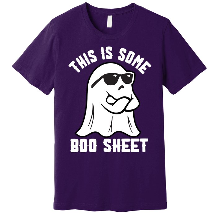 This Is Some Boo Sheet Funny Halloween Ghost Premium T-Shirt