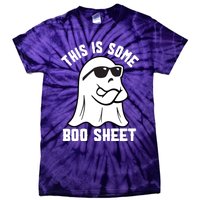 This Is Some Boo Sheet Funny Halloween Ghost Tie-Dye T-Shirt