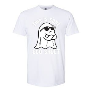 This Is Some Boo Sheet Funny Halloween Ghost Softstyle CVC T-Shirt