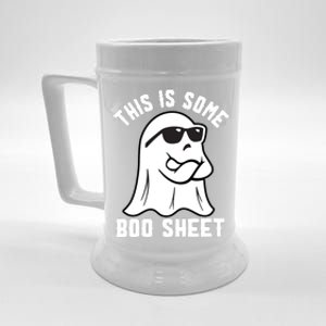 This Is Some Boo Sheet Funny Halloween Ghost Beer Stein