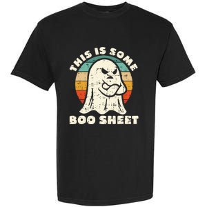 This Is Some Boo Sheet Funny Halloween Costumes Garment-Dyed Heavyweight T-Shirt