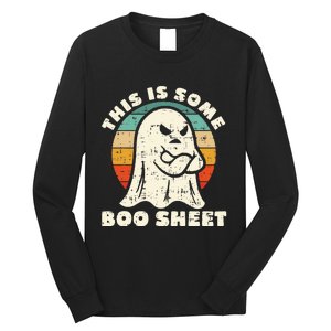 This Is Some Boo Sheet Funny Halloween Costumes Long Sleeve Shirt