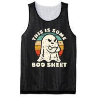 This Is Some Boo Sheet Funny Halloween Costumes Mesh Reversible Basketball Jersey Tank