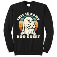 This Is Some Boo Sheet Funny Halloween Costumes Tall Sweatshirt