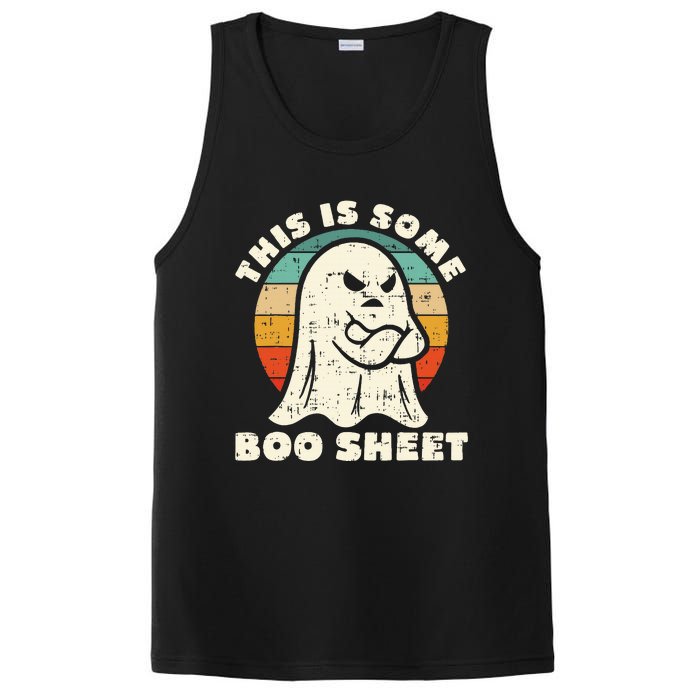 This Is Some Boo Sheet Funny Halloween Costumes PosiCharge Competitor Tank