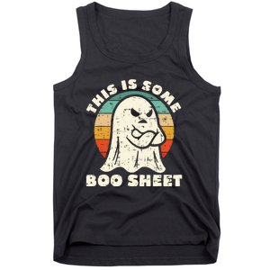 This Is Some Boo Sheet Funny Halloween Costumes Tank Top